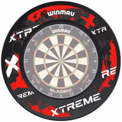 Winmau Xtreme Red Design Dartboard Surround