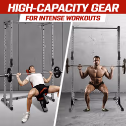 Yes4All QNGK J-Hook, 3x3 J Hooks Power Rack