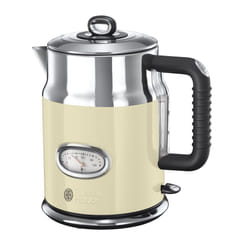 Russell Hobbs Electric Kettle (1.7L, Rapid Boil function, Perfect Pour Spout, Stainless Steel accents, Retro design, Removable washable filter, Water