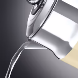 Russell Hobbs 21672 1.7l Capacity 360? Base Retro Vintage Kettle, Cream