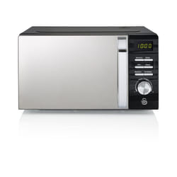 Swan SM22038LBN Symphony 20L Microwave with Glass Turntable, 5 Power levels & Defrost Setting, 700W, Black