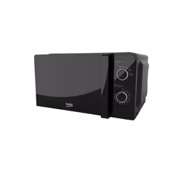 Beko Solo Microwave MOC20100BFB | Black Compact Design | 20L Capacity | 700W Power | Manual Controls | Includes Auto-Defrost ...