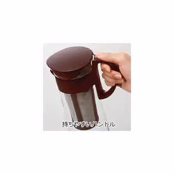 Hario Cold Brew Coffee Pot Mizudashi 1000ml, 1 liters, Brown, Large