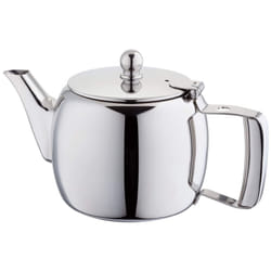Stellar Traditional 500ml Teapot, Silver, Dishwasher Safe