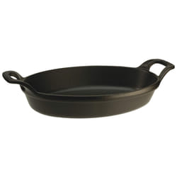 STAUB Mini dish Oval 15cm Black