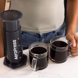 AeroPress XL Coffee Press ? 3 in 1 brew method combines French Press, Pourover, Espresso. Full bodied, smooth coffee without grit or bitterness. Small