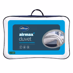 Silentnight Airmax Double Duvet ? 10.5 Tog Breathable All Season Duvet Quilt with Mesh Sides to Prevent Overheating ? Machine ...