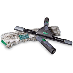 Unger ErgoTec NINJA 2-in-1 Advanced Window Cleaning Kit Starter Set, Indoor & Outdoor Professional Window Cleaning Equipment - Window Squeegee &