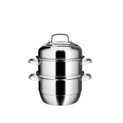 VENTION Steamer Cooking 34cm, 3 Tier Steamer, Large Steamer for Induction Hob