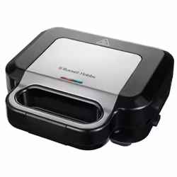 Russell Hobbs Sandwich Maker 3 in 1 Creations (Waffle maker, panini press or grill, 3 removable plates with non-stick coating ...