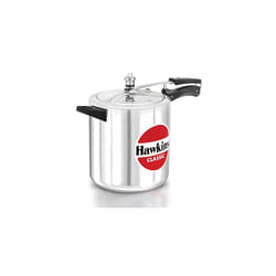 Hawkins Classic 8 Litre Pressure Cooker, Tall Design Cooker, Big Cooker, Silver (CL8T)