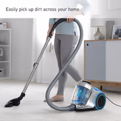 Vax Pick Up Pet Cylinder Vacuum Cleaner, Compact design for homes with pets, CVRAV013, Silver