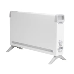 Dimplex Freestanding and wall mountable Convector with electronic thermostat Plus 7 day timer, White/Grey, 3 kW