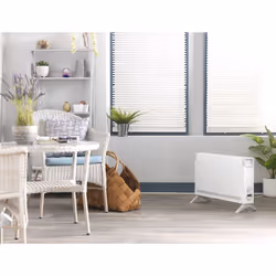Dimplex Freestanding and wall mountable Convector with electronic thermostat Plus 7 day timer, White/Grey, 3 kW