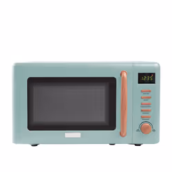 Haden Dorchester Green Microwave Oven - 20L 800W Microwave, Digital Controls, 5 Power Levels - Ideal Countertop Microwave wit ...