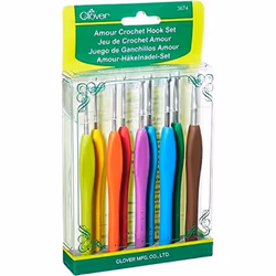 clover 3674 Amour Crochet Hook Set, 1
