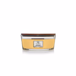 WoodWick Ellipse Scented Candle , Seaside Mimosa , with Crackling Wick , Burn Time: Up to 50 Hours