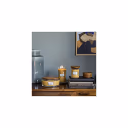 WoodWick Ellipse Scented Candle , Seaside Mimosa , with Crackling Wick , Burn Time: Up to 50 Hours