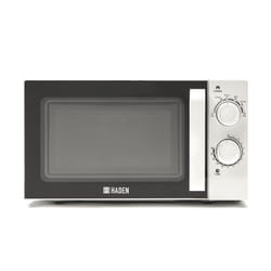 Haden 20L White Microwave - 800W Compact Countertop Microwave Oven with 6 Power Levels, 30-Min Timer & Defrost Function ? Perfect for Kitchens, Dorms,