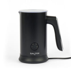 Salter Chocolatier Hot Chocolate Maker - 4-In-1 Electric Milk Frother, Cordless Hot & Cold Milk Foamer 115ml, One Cup 240ml Milk Steamer Heater, LED