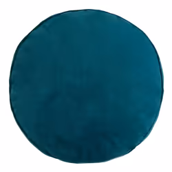 icon Milano Velvet Bean Bag Pouffe, Teal Green, Large Pouffe Footstool with Filling Included, Footrest, Bedroom, Living Room, Living Room Furniture