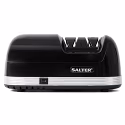 Salter 728 BKXR Electric Knife Sharpener - Two Stage Sharpening, Diamond Coating, Kitchen Knife & Blade Sharpener, Alternativ ...