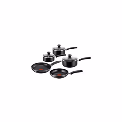 Essential 5 Piece Set (16/18/20CM Saucepan with Glass LID, 20/24CM Fry)