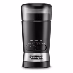De'Longhi KG210 Electric Coffee Grinder, Stainless Steel, Black
