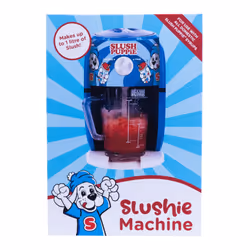 Slush Puppie Snow Cone Machine. Slushy Maker Ice Shaver. Makes up to 1 Litre of Delicious Slush Puppy in Minutes. Officially Licensed Slush Puppie
