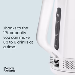 Morphy Richards Illumination 1.7L Jug Kettle, Rapid Boil, Boil Dry Protection, Pull off Lid, Limescale Filter, Easy View Window, 360 Cordless Base,