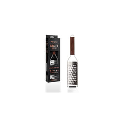 Microplane Kitchen Grater Extra coarse for Potato, Zucchini, Carrot, Apple, Cabbage and Cheese with Stainless Steel Blades - Made in USA