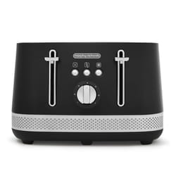 Morphy Richards Illumination 4 Slice Toaster, 7 Toast Settings, Browning Controls, Variable Width Slots, Auto Pop-up, Removeable Crumb Tray, Cord