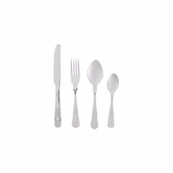 Russell Hobbs RH02850EU7 Verona Cutlery Set ? 24 Piece, 18/10 Stainless Steel, 6 Place Settings, Includes, Forks, Knives, Tab ...