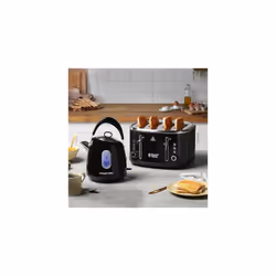 Russell Hobbs Electric Kettle (For Hot Water, Tea or Coffee, 1.5L, Fast Boil, Stainless steel with grey accents, Pull off lid, Perfect pour spout,