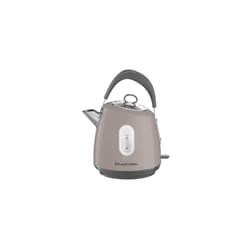 Russell Hobbs Electric Kettle (For Hot Water, Tea or Coffee, 1.5L, Fast Boil, Stainless steel with grey accents, Pull off lid, Perfect pour spout,