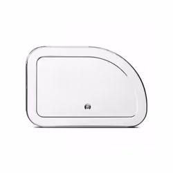 Brabantia - Roll Top Bread Bin Medium- Canister for 1 Loaf of Bread - Extra Storage Space due to Flat Top - Keeps Content Fresh - Kitchen Storage Box