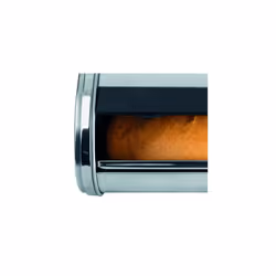 Brabantia - Roll Top Bread Bin Medium- Canister for 1 Loaf of Bread - Extra Storage Space due to Flat Top - Keeps Content Fresh - Kitchen Storage Box