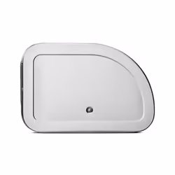 Brabantia Roll Top Bread Bin - Matt Steel, 348921
