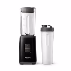 Philips Daily Collection Mini Blender and Smoothie Maker, 350W, 1L Jug, On-the-go Tumbler, Dishwasher Safe, Recipe App, 2 Spe ...