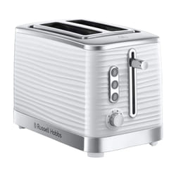 Russell Hobbs Inspire 2 Slice Toaster (Extra wide slots, High lift feature, 6 Browning levels, Frozen/Cancel/Reheat function with Blue LED