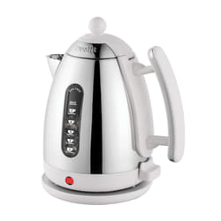 Dualit Lite Kettle - 1.5L Jug Kettle - Polished with Gloss White, High Gloss Finish - Fast Boiling Kettle by Dualit - 72015