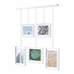 Umbra Photo Frames, White, normal, 5 Frames