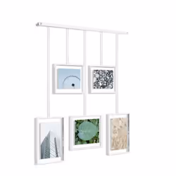 Umbra Photo Frames, White, normal, 5 Frames