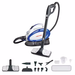Polti Vaporetto Go Steam Cleaner, 3.5 Bar, 0.75 L Tank, 14 Accessories