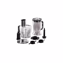 Russell Hobbs Desire Electric Food Processor, Bowl with 1.5L usable capacity, 1.5L Plastic jug, Stainless steel blades, reversible slicing/shredding