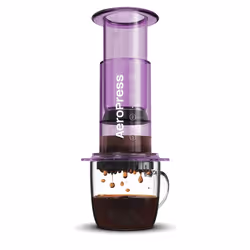 AeroPress Clear Coffee Press ? 3 In 1 Brew Method Combines French Press, Pourover, Espresso, Full Bodied Coffee Without Grit  ...