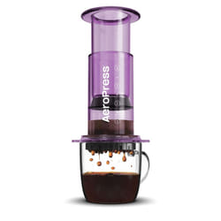 AeroPress Clear Coffee Press ? 3 In 1 Brew Method Combines French Press, Pourover, Espresso, Full Bodied Coffee Without Grit or Bitterness, Small