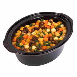 Russell Hobbs Slow Cooker [7L, 320W] (Cooks 8 Portions, Stainless Steel, Removable Ceramic Pot, 3 Temperature settings, Dishwasher Safe, Cool Touch