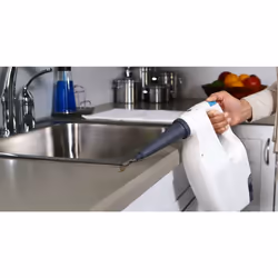 Vax Steam Fresh Combi Classic Mutlifunction Steam Mop | Detachable Handheld | 13 Piece Accessory Kit - S86-SF-CC, White / Blue, 2.6L, 1600W