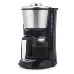 Salter Digital Filter Coffee Machine ? 1.25L, Keep Warm Function, Strength Control, Digital Display, Programmable Timer, Auto Shut-Off, Water Level
